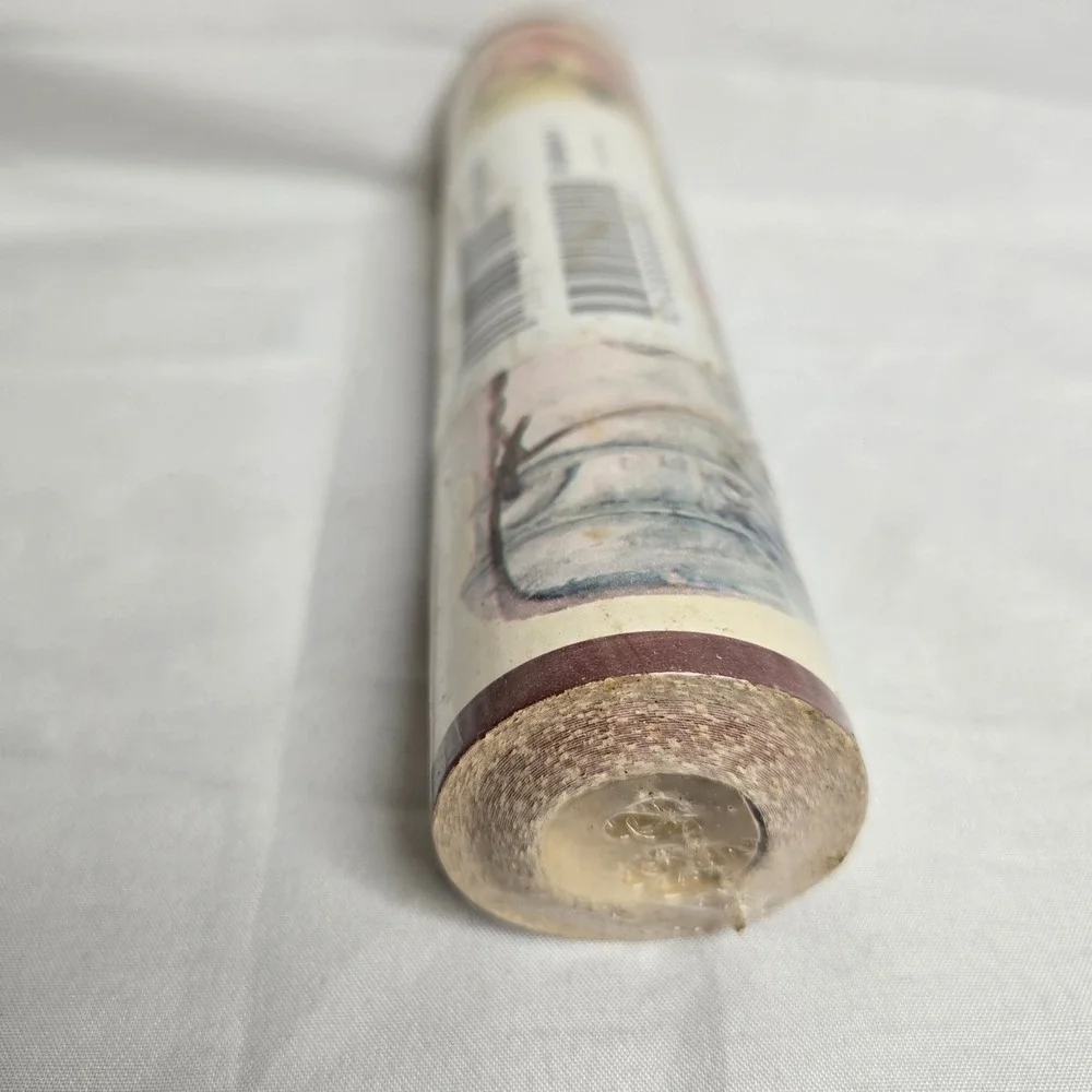 Chesapeake Wallcoverings Prepasted Vinyl Border 5 Yards Still Life Fruit Art New